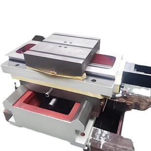 铸铁燕尾槽拖板有杆直线一字单向手摇滑台模组滑块机械导轨工作台