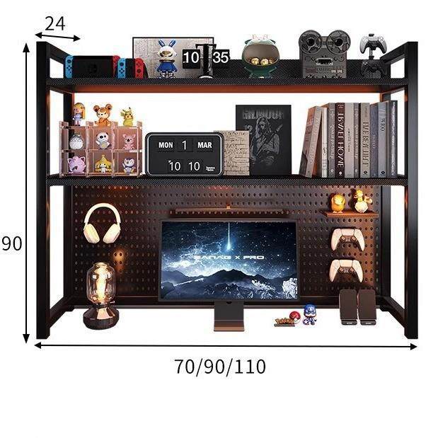 书架放桌面卧室办公室桌上小型多层架子客厅书桌收纳洞洞板置物架,收纳整理,书桌收纳置物架,淘宝优惠券,粉丝福利购,淘宝优惠卷