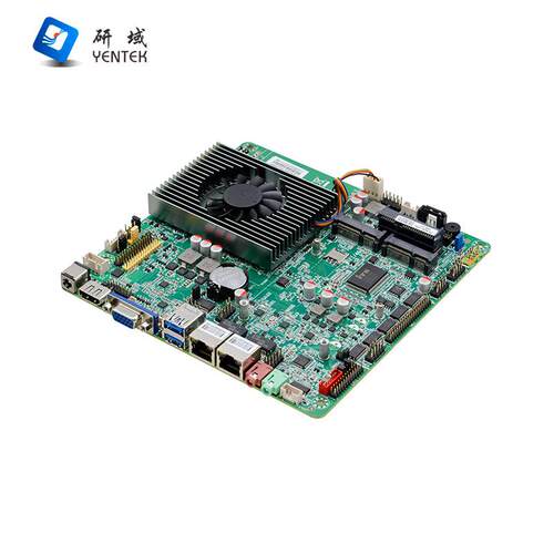 研域B40迷你ITX工控主板ii5-400U4120U双网口6串工业一体机X86