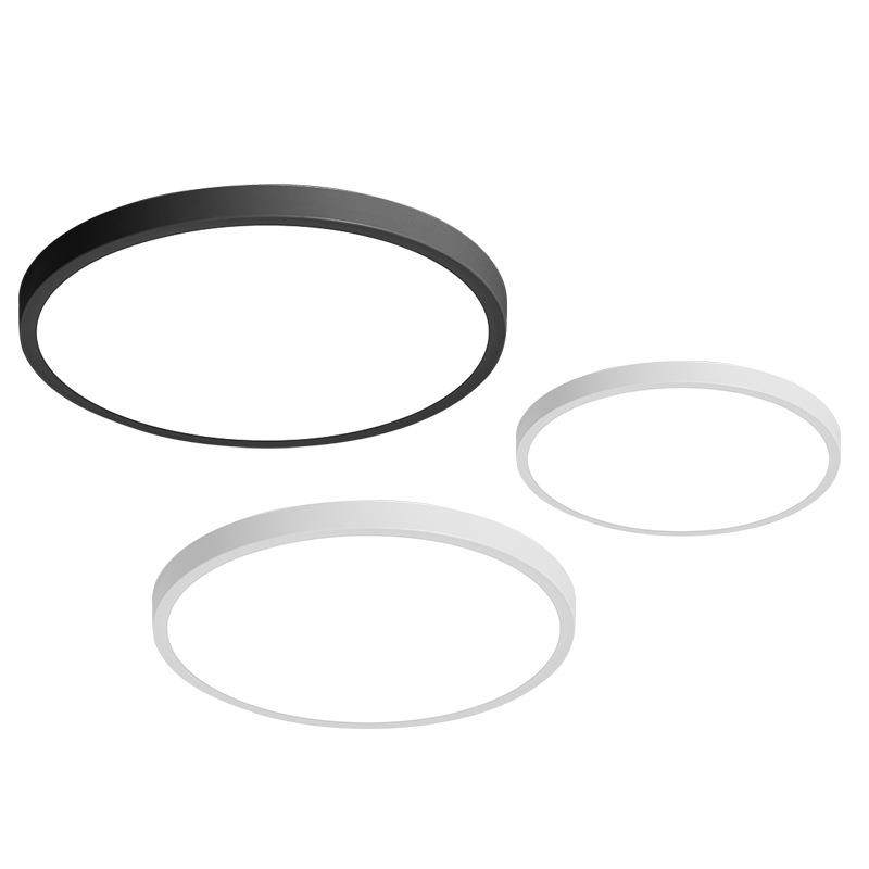 led吸顶灯现代简约书房过道客厅灯黑白超薄圆形卧室吸顶灯灯具,家装灯饰光源,客厅吸顶灯,淘宝优惠券,粉丝福利购,淘宝优惠卷