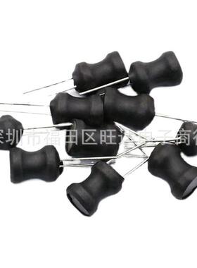 4X66X8工字电感10/33/47/68/100/220UH1mh粗线大电流直插电感器