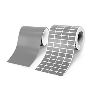 灰色SP400导热硅胶垫可背胶绝缘片玻纤基材电源散热矽胶布可分切