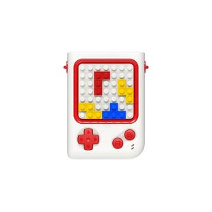 游戏机小风扇积木拼图桌面便携手持迷你风扇创意儿童挂脖风扇