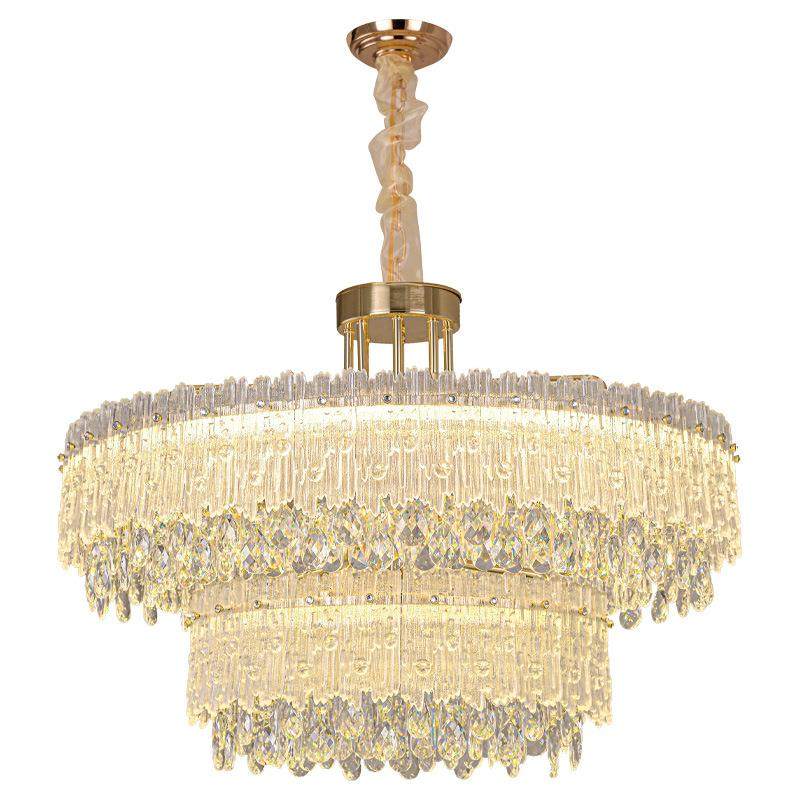 现代轻奢水晶吊灯奢华大气客厅灯设计师简约现代意式餐厅卧室灯,家装灯饰光源,智能吊灯,淘宝优惠券,粉丝福利购,淘宝优惠卷