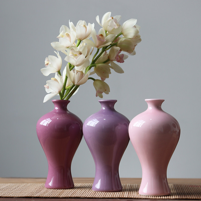 国风复古陶瓷花瓶中式瓶花插花器宋氏美学装饰摆件景德镇厂家批发,家居饰品,花瓶,淘宝优惠券,粉丝福利购,淘宝优惠卷