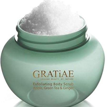 Gratiae Organic Exfoliating Salt Scrub Apple， Green Tea a