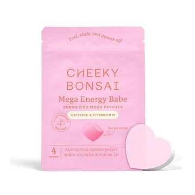 Cheeky Bonsai， Mega Energy Babe， Wellness Patch (4 Patche