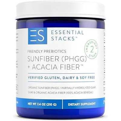 Essential Stacks Organic Sunfiber Prebiotic Fiber (Partia