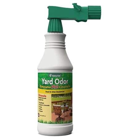 NaturVet – Yard Odor Eliminator Plus Citronella Spray – E