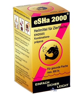 荷兰鱼医生艾莎esha鱼药exit鼠鱼灯鱼白点病胡椒病克星2000综合剂