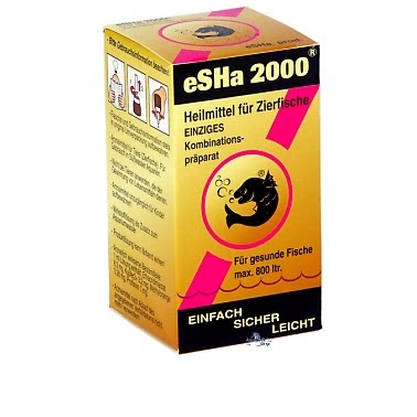 荷兰鱼医生艾莎esha鱼药exit鼠鱼灯鱼白点病胡椒病克星2000综合剂