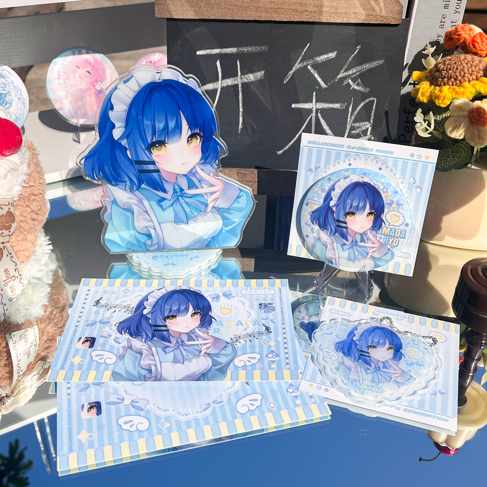 孤独摇滚山田凉吧唧徽章周边