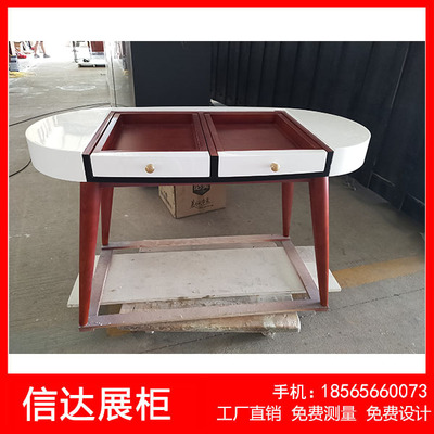木质烤漆定做带灯展示柜