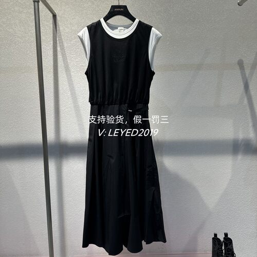 jsister正品商场专柜同款2024夏JS假两件连衣裙S422111273-899