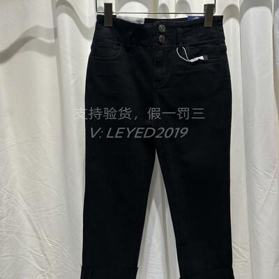 专柜正品Jessy line杰茜莱2023冬季显瘦休闲牛仔裤345210462-699