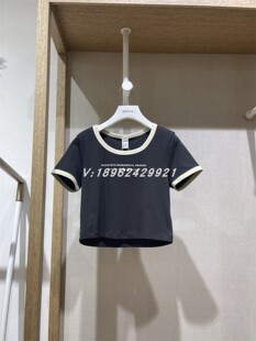 jessyline2024春新款杰茜莱正品国内代购上衣短袖412201138-199