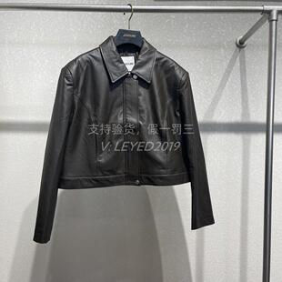 JESSYLINE/杰茜莱2024秋款专柜正品皮衣外套433107186-649