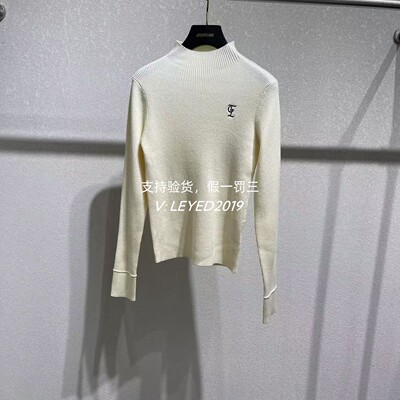 专柜正品jessyline杰西莱2024冬新款毛衫针织衫毛衣443104073-439