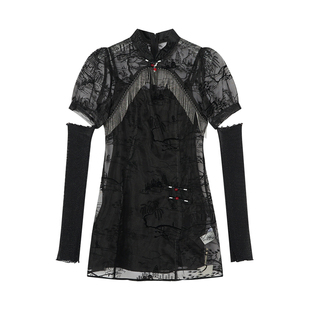 MixMax/ins特卖2024秋季国内专柜正品长袖连衣裙 1243160761-1599