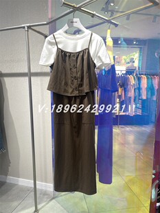 Jessyline杰西莱专柜正品2024春套装连衣裙410216750-939