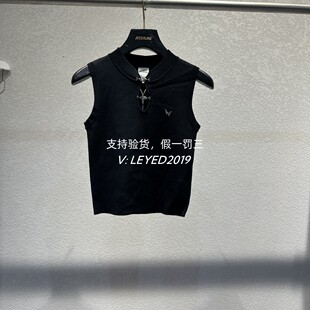 Jsister/JS商场同款专柜正品2024春无袖针织衫S413104124-599