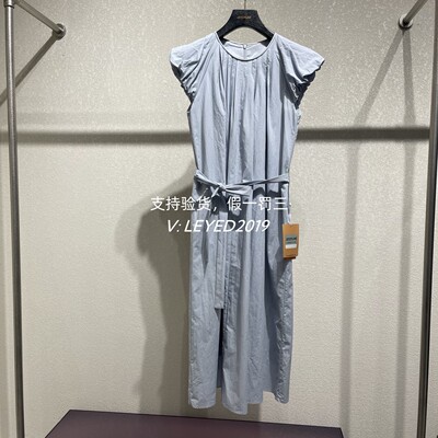 Jessyline/专柜正品杰西莱2025夏连衣裙523111574-30浅蓝-669