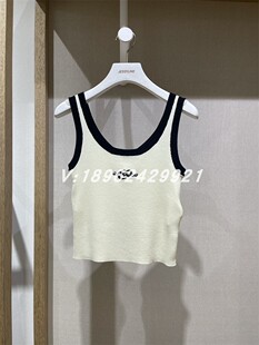 jessyline2024春季正品专柜杰西莱国内代购针织背心411204066-269