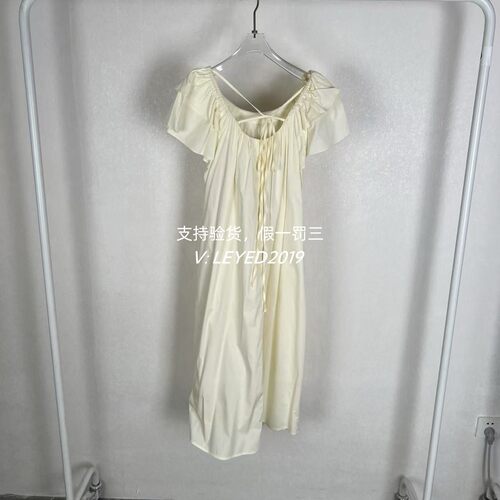 MixMax/ins特卖2024夏款国内专柜正品短袖连衣裙1242260103-1169