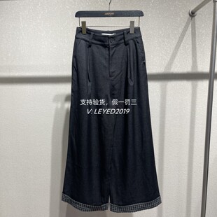 专柜2025秋季新款jessyline杰西莱长裤休闲阔腿533110198-499