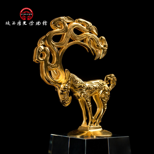 陕西历史博物馆金怪兽摆件