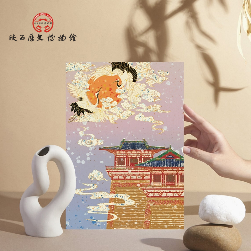 陕历博文创四季文件袋办公文件夹