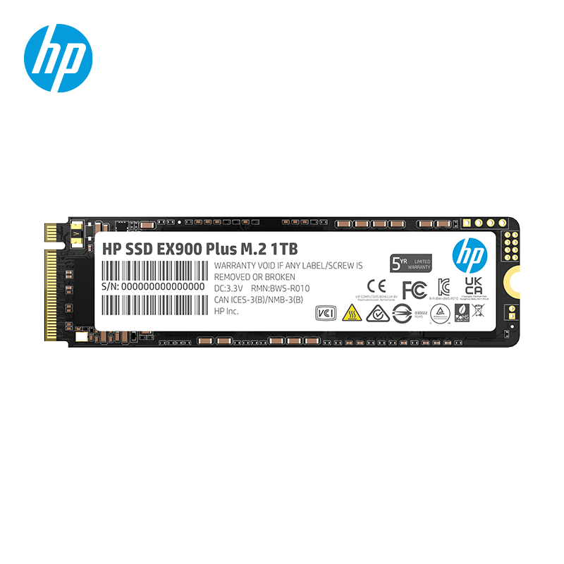 HP/惠普 EX900 fx900 Plus 500G 512G 1T M2台式笔记本固态硬盘1t