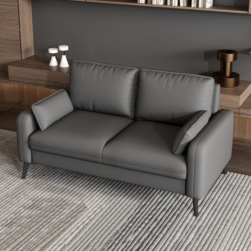 小户型沙发简约现代公寓出租房客厅办公室接待服装店双三人小沙发
