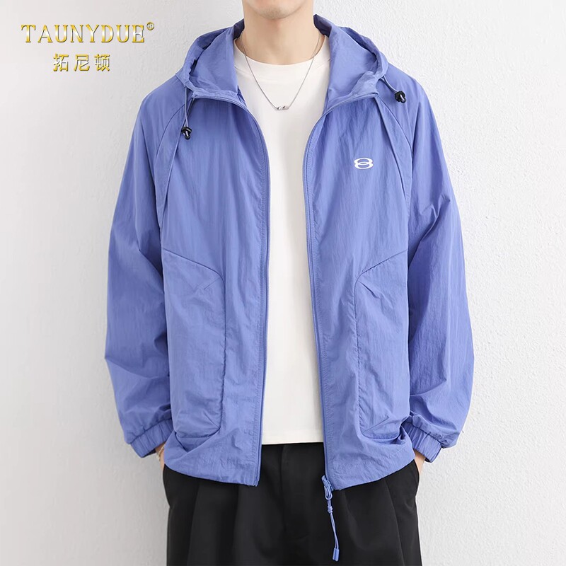 TAUNYDUE清新夏日冰丝速干防晒衣