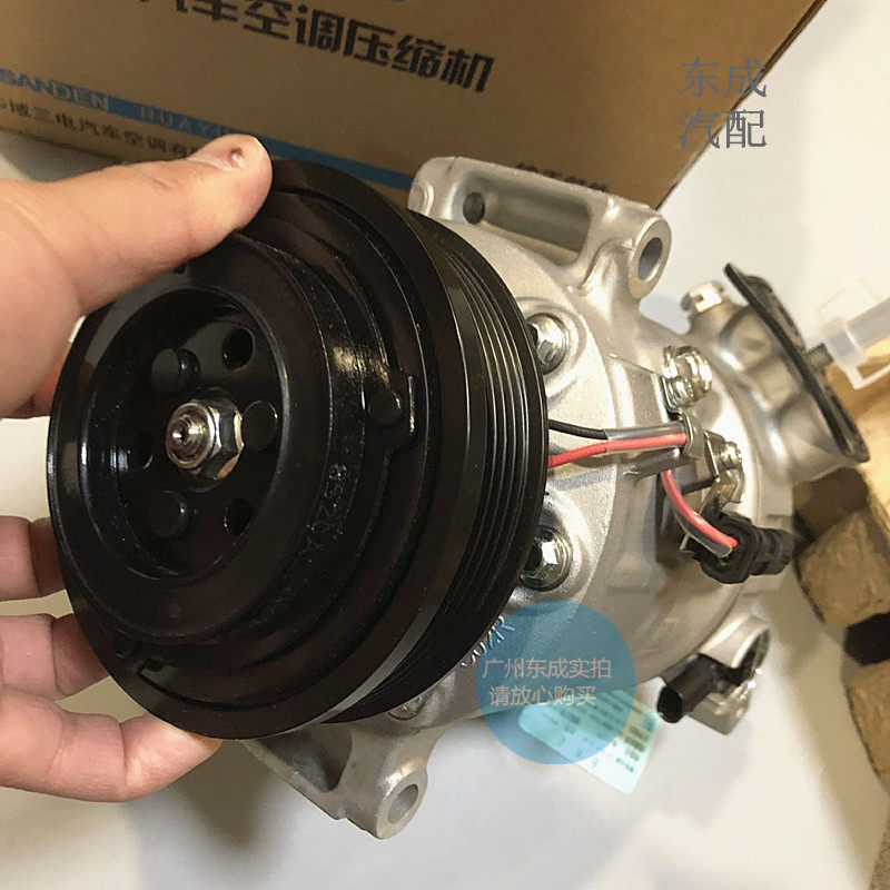 别克新老凯越乐风乐骋景程压缩机总成电磁阀 10新赛欧原厂冷气泵