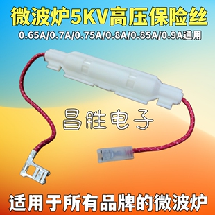 微波炉高压保险管丝 5KV0.75A 0.8 0.85A 0.9A 700MA 900MA