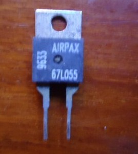 【昌胜电子】拆机 67L055 常闭温控开关 温度达到55度自动断开