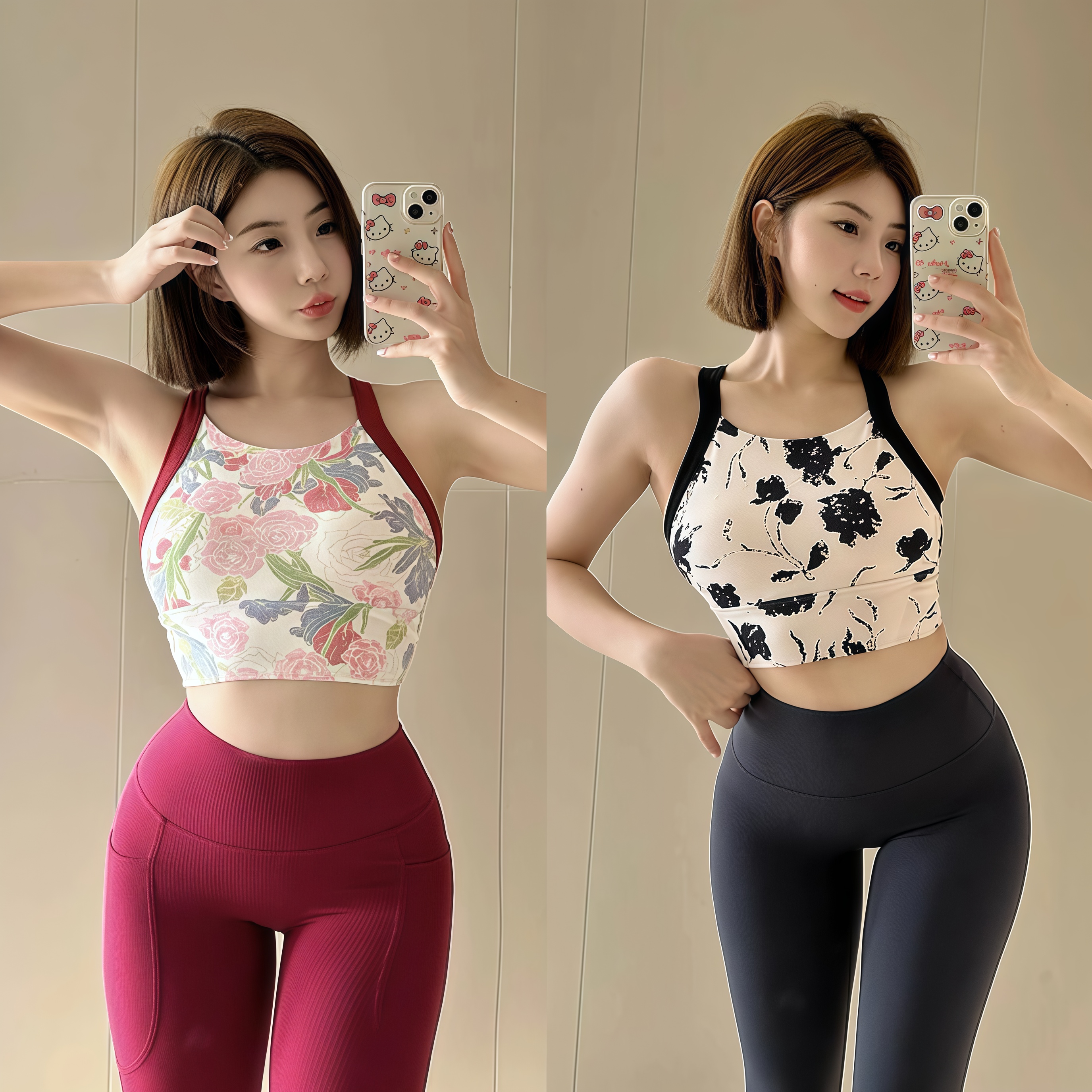 美背瑜伽文胸防震聚拢