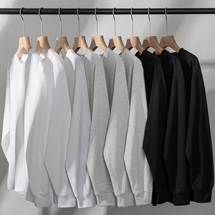 JAVE PASOK美式复古潮流百搭宽松版男女同款内搭长袖