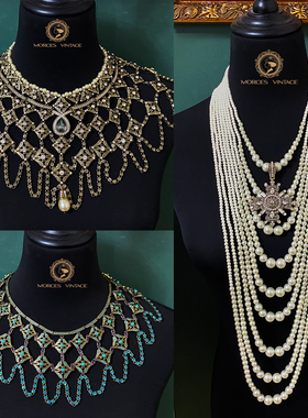 HEIDIDAUS重工华丽披肩项链