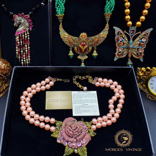 HEIDIDAUS玫瑰花项链动物花卉