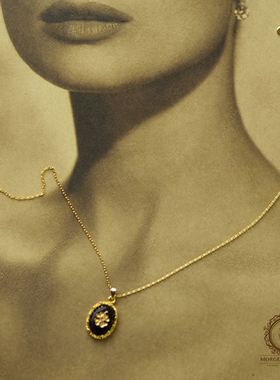 Vintage四叶草项链西德