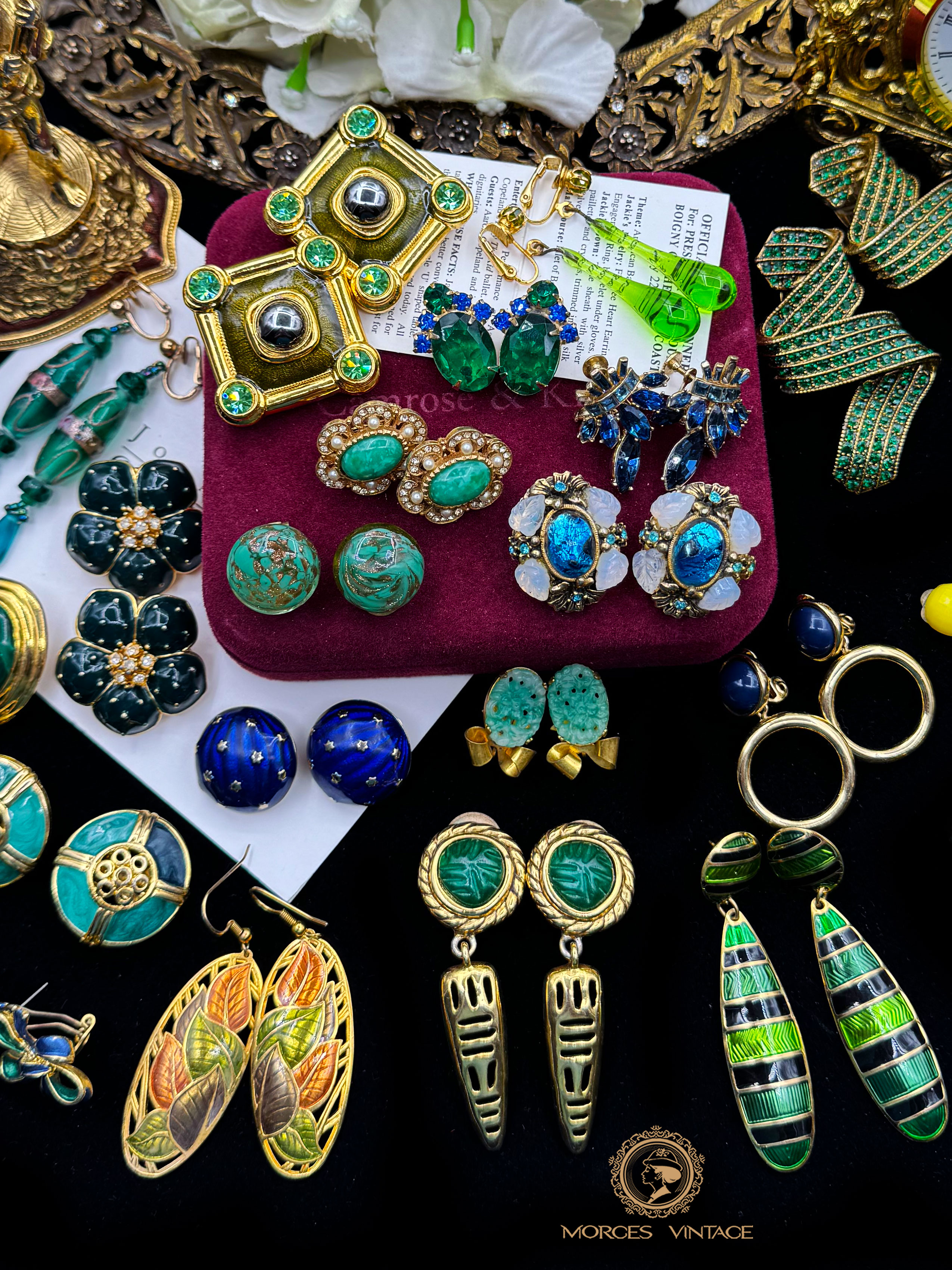 napiermonettrifari耳钉耳夹