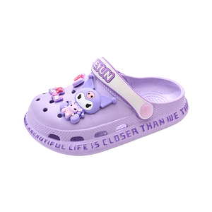 女童凉鞋夏季新款软底防滑女童宝宝室外洞洞鞋小孩儿童户外沙滩鞋