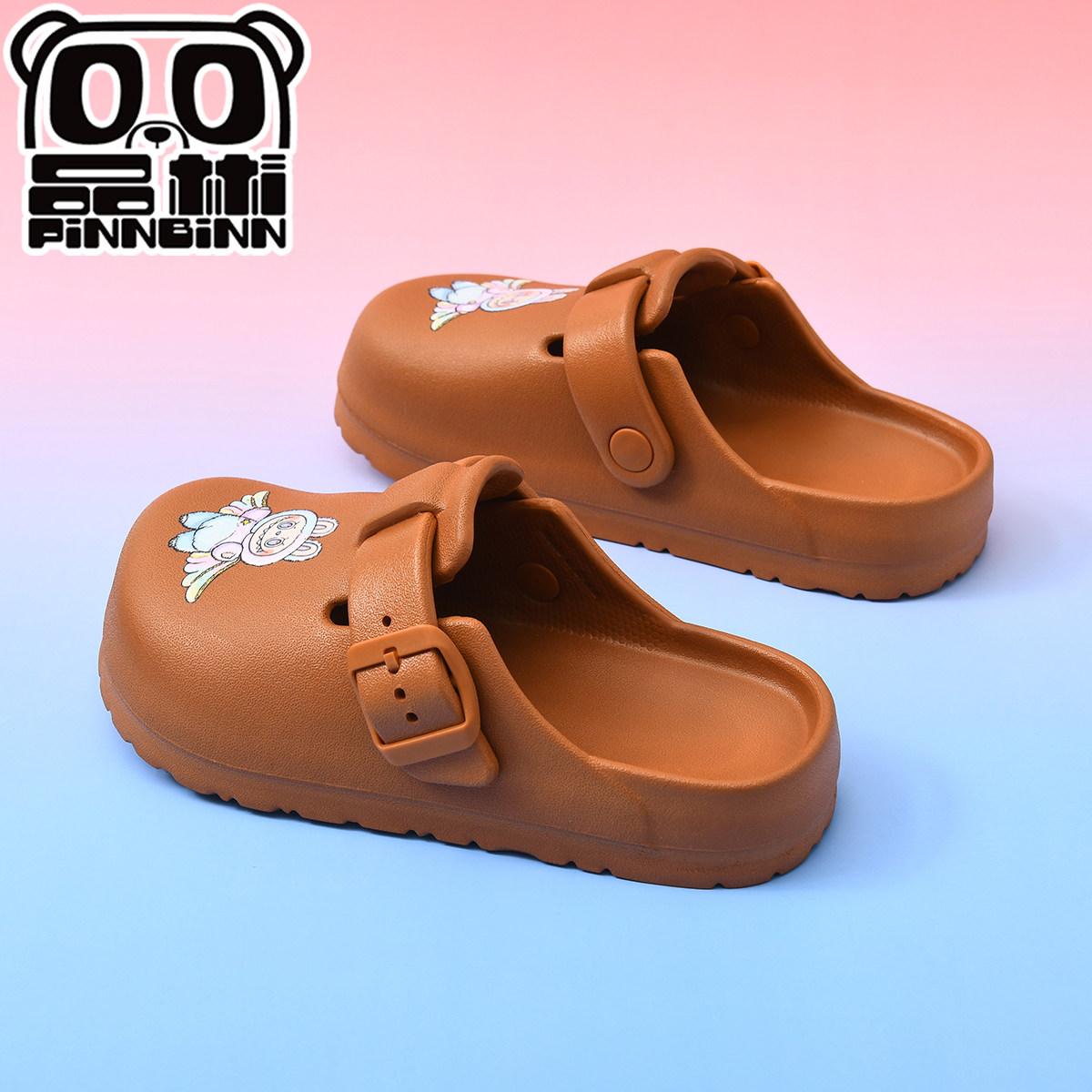 儿童拖鞋拉布布新款男童凉拖鞋外穿女童勃肯鞋软底防滑中大童亲子