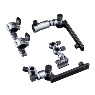 空钩悟道钓箱专用配件滑轨式便携四件套炮台支架饵盘架鱼护架伞架