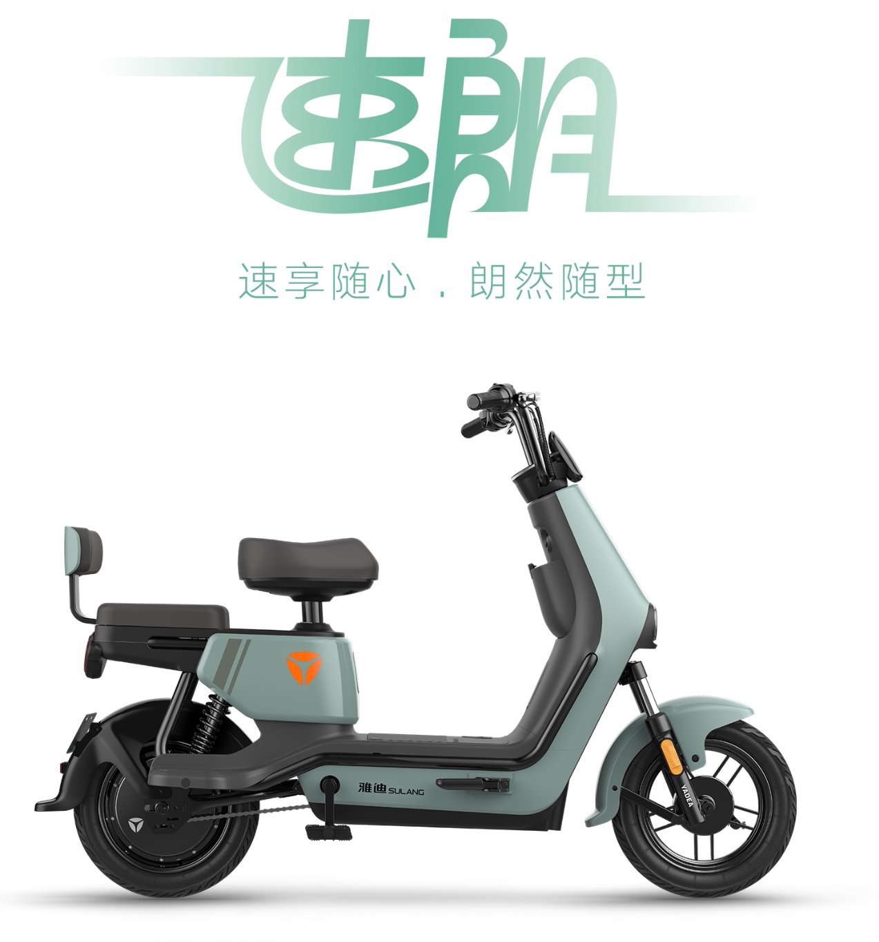 雅迪电动车速朗新款国标车大电池大续航智能nfc卡真空电动自行车