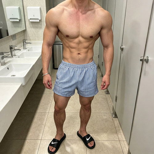 薄款阿罗裤男士纯棉宽松四角内裤