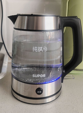 苏泊尔纯钛电热水壶家用恒温保温
