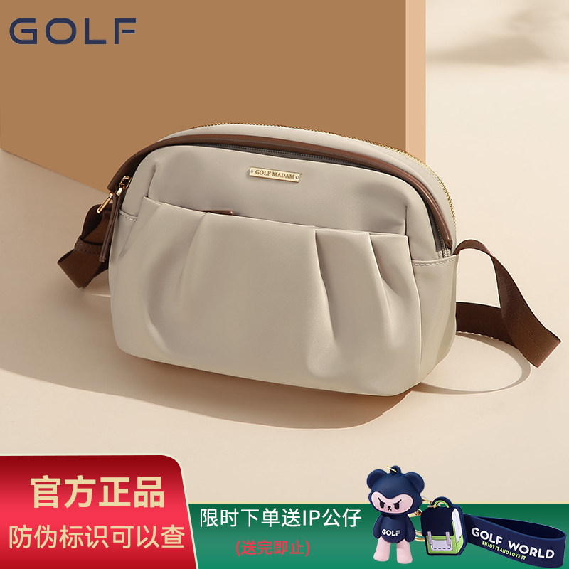 GOLF斜挎包女士时尚包包女包休闲小单肩包百搭简约夏季手机背包怎么看?
